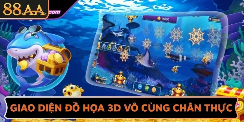 Giao diện đồ họa 3D vô cùng chân thực