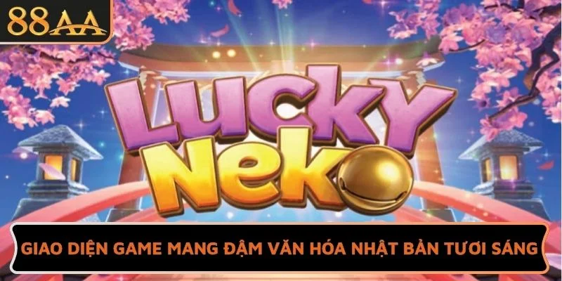Giao diện game mang đậm văn hóa Nhật Bản tươi sáng