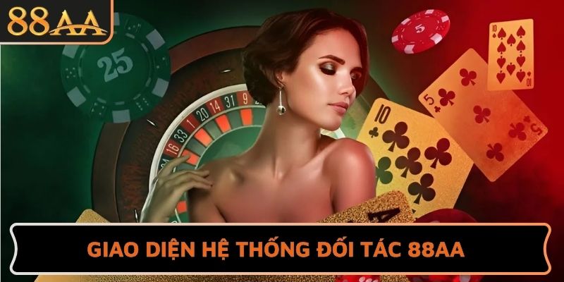 Giao diện hệ thống đại lý 88AA