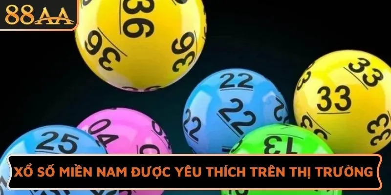 Xổ số miền Nam được yêu thích trên thị trường